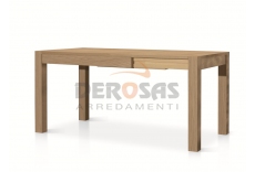 Tavolo in legno spazzolato da 160
